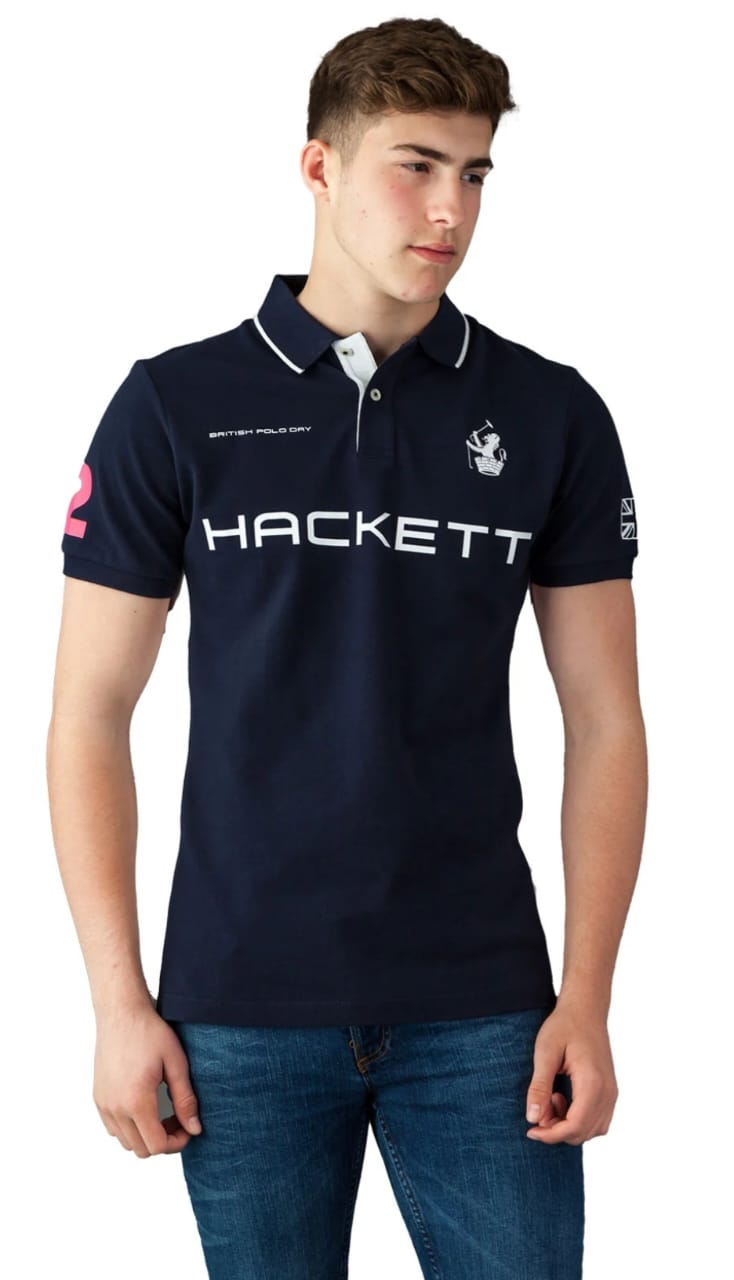 Hacket Blue Polo T-Shirt